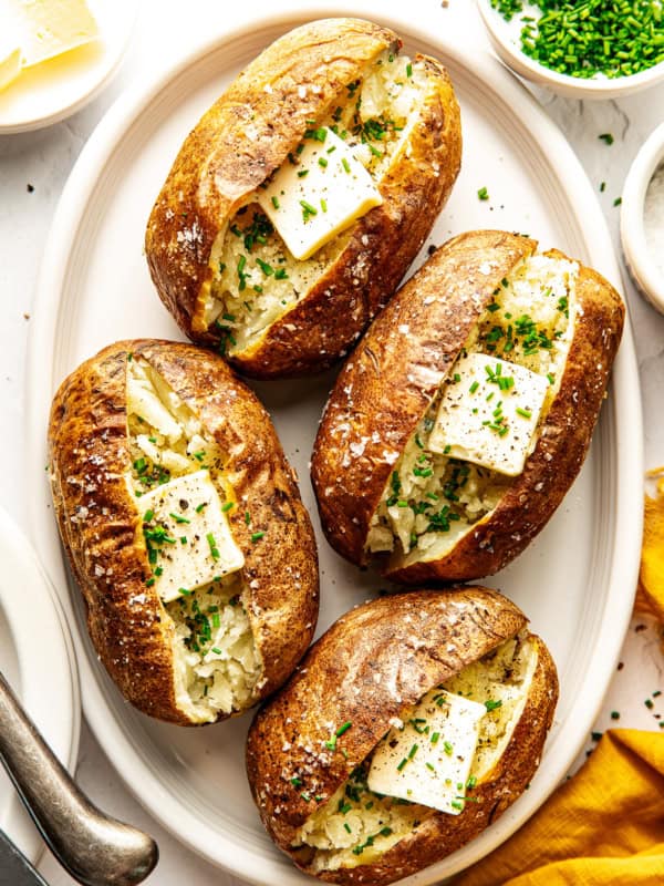 air fryer baked potatoes