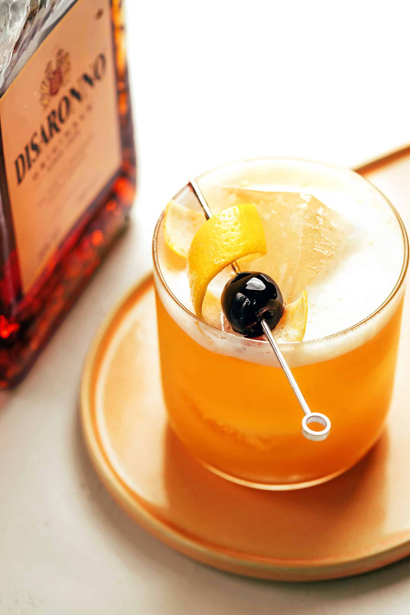 Amaretto Sour Drink