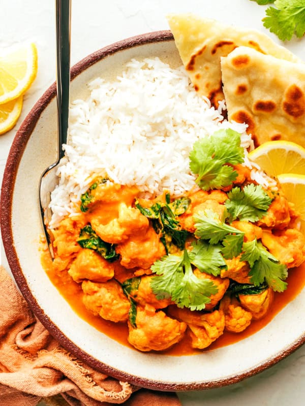 Butter Chicken and Cauliflower