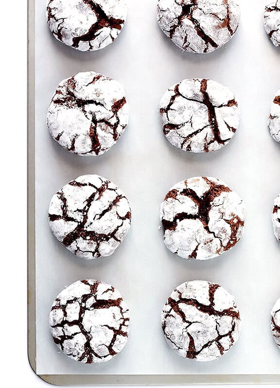Chocolate Crinkle Cookies