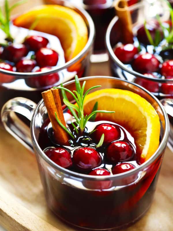 Cranberry Mulled Wine