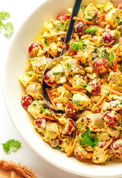 Curry chicken salad