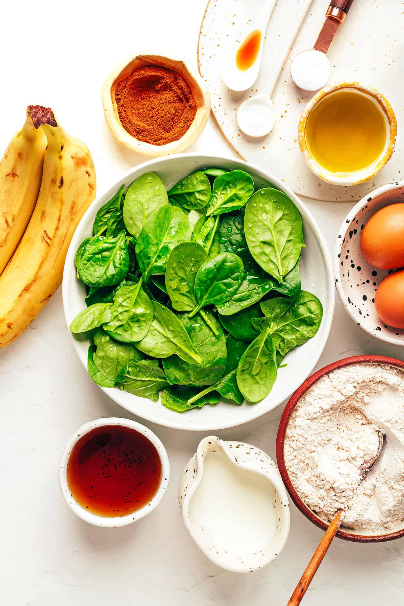 green muffin ingredients