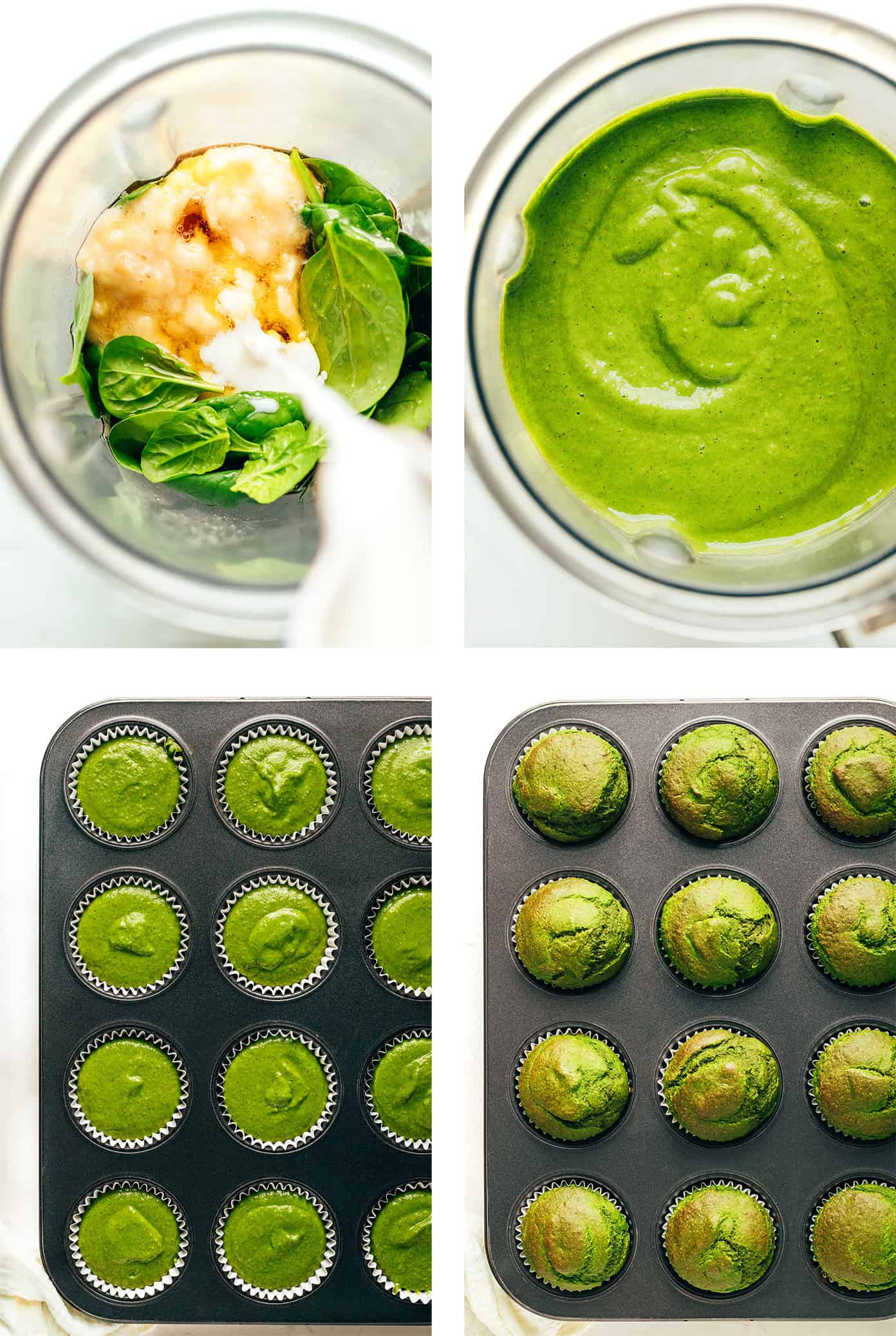 step by step photos for how to make banana muffins