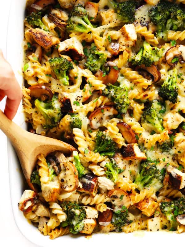 Healthier Broccoli Chicken Casserole