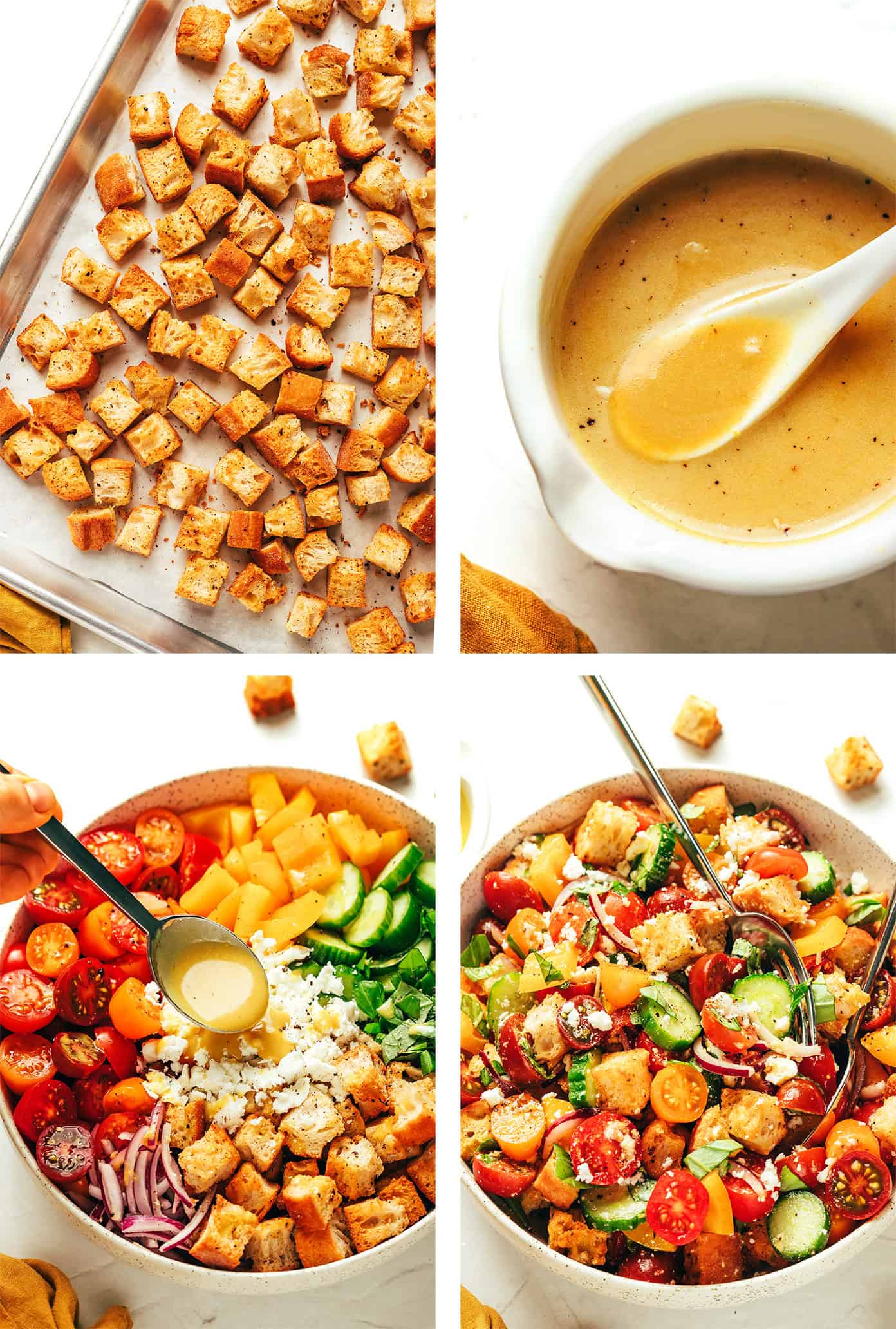 How to make panzanella salad