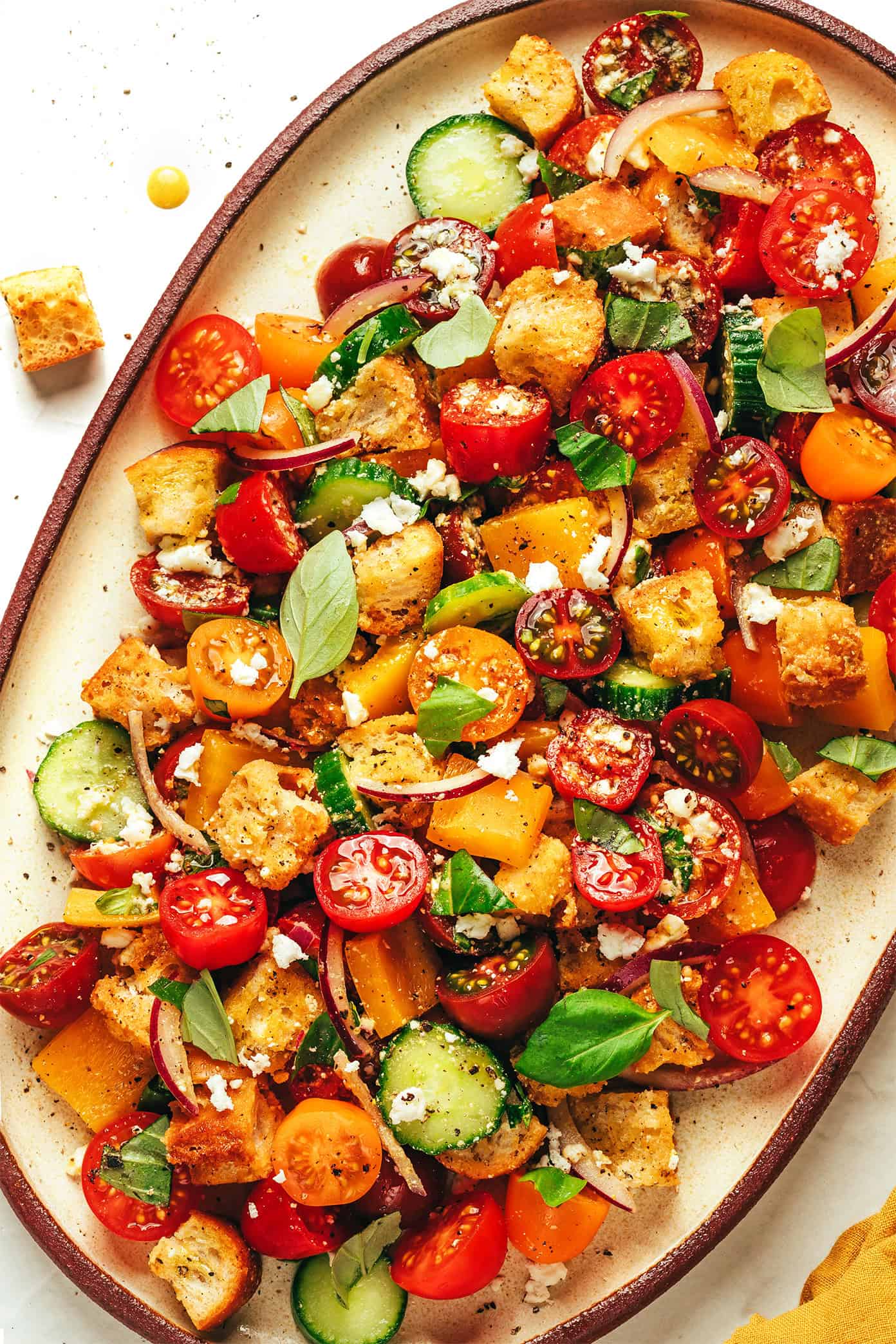 Panzanella salad