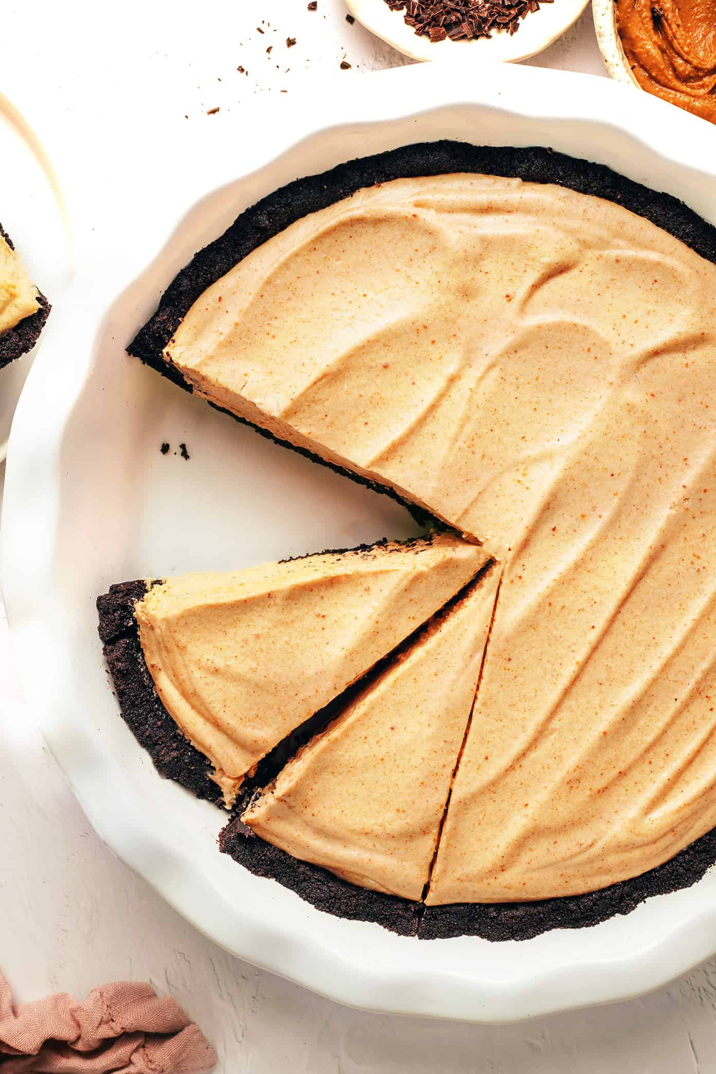 Peanut Butter Pie with Oreo Crust