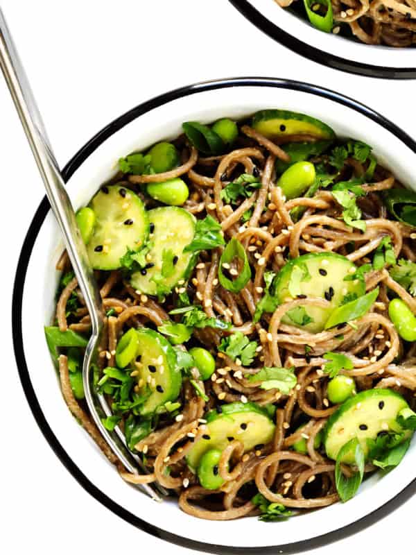 Quick Peanut Soba Noodles
