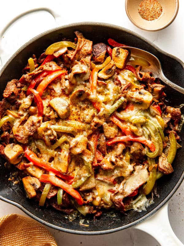 Zesty Philly Cheesesteak Skillet