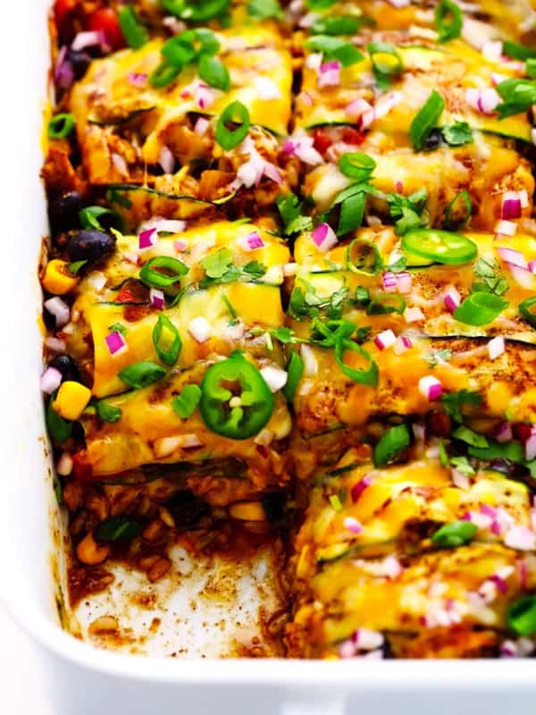 Zucchini Enchilada Casserole Recipe